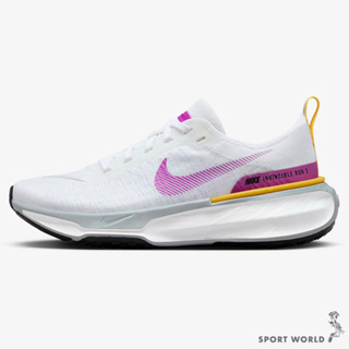 Nike 女鞋 慢跑鞋 ZoomX Invincible FK 3 白紫【運動世界】DR2660-101