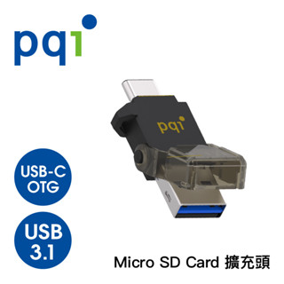 PQI Connect 312 Type-C OTG 迷你讀卡機