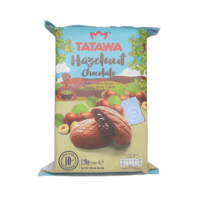 【紅鹿購物】 榛果巧克力熔岩餅 TATAWA 榛果 巧克力 餅乾 巧克力餅 休閒零食 奶蛋素