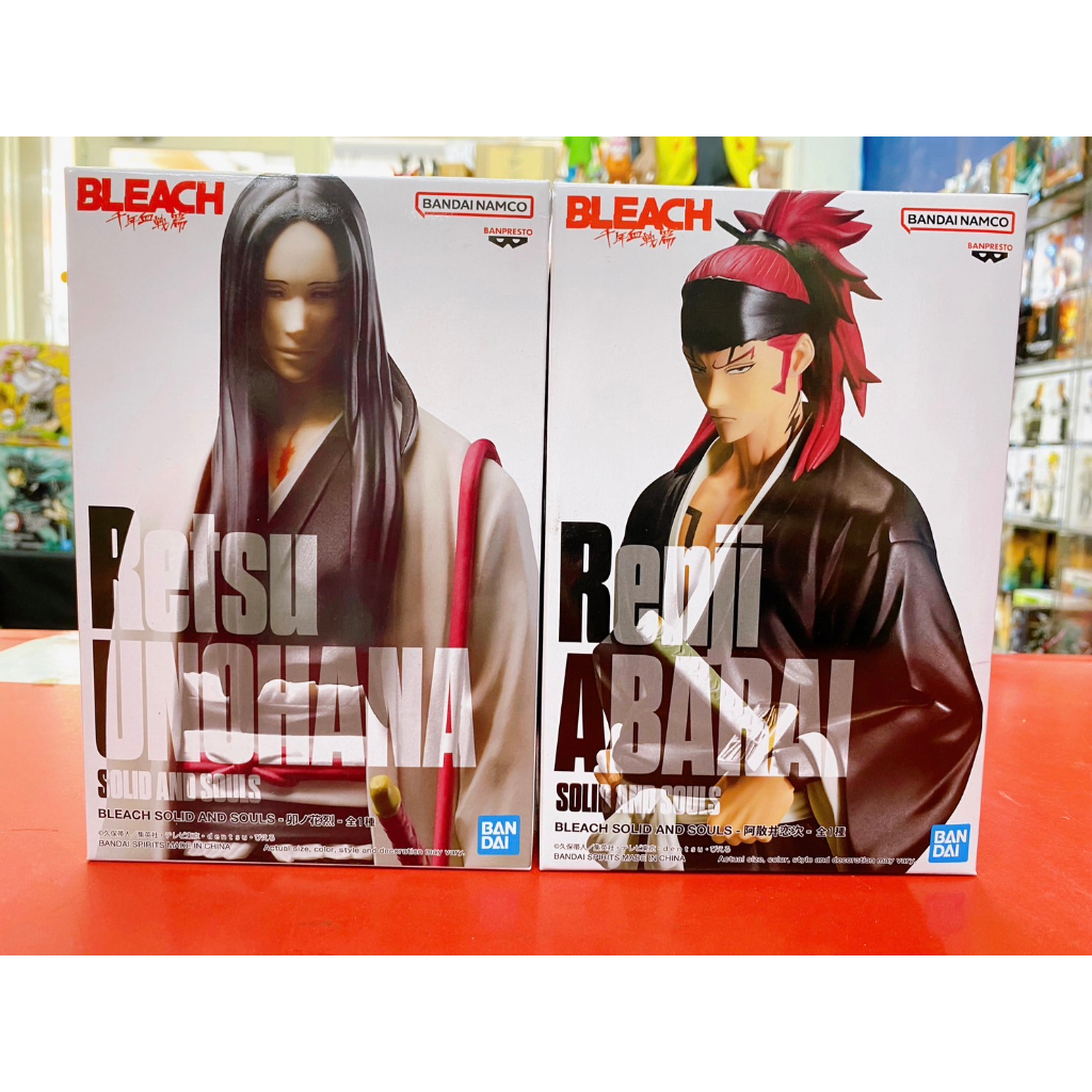 『Vic Toy』現貨 BLEACH死神 SOLID AND SOULS 卯之花烈 阿散井戀次  景品 公仔