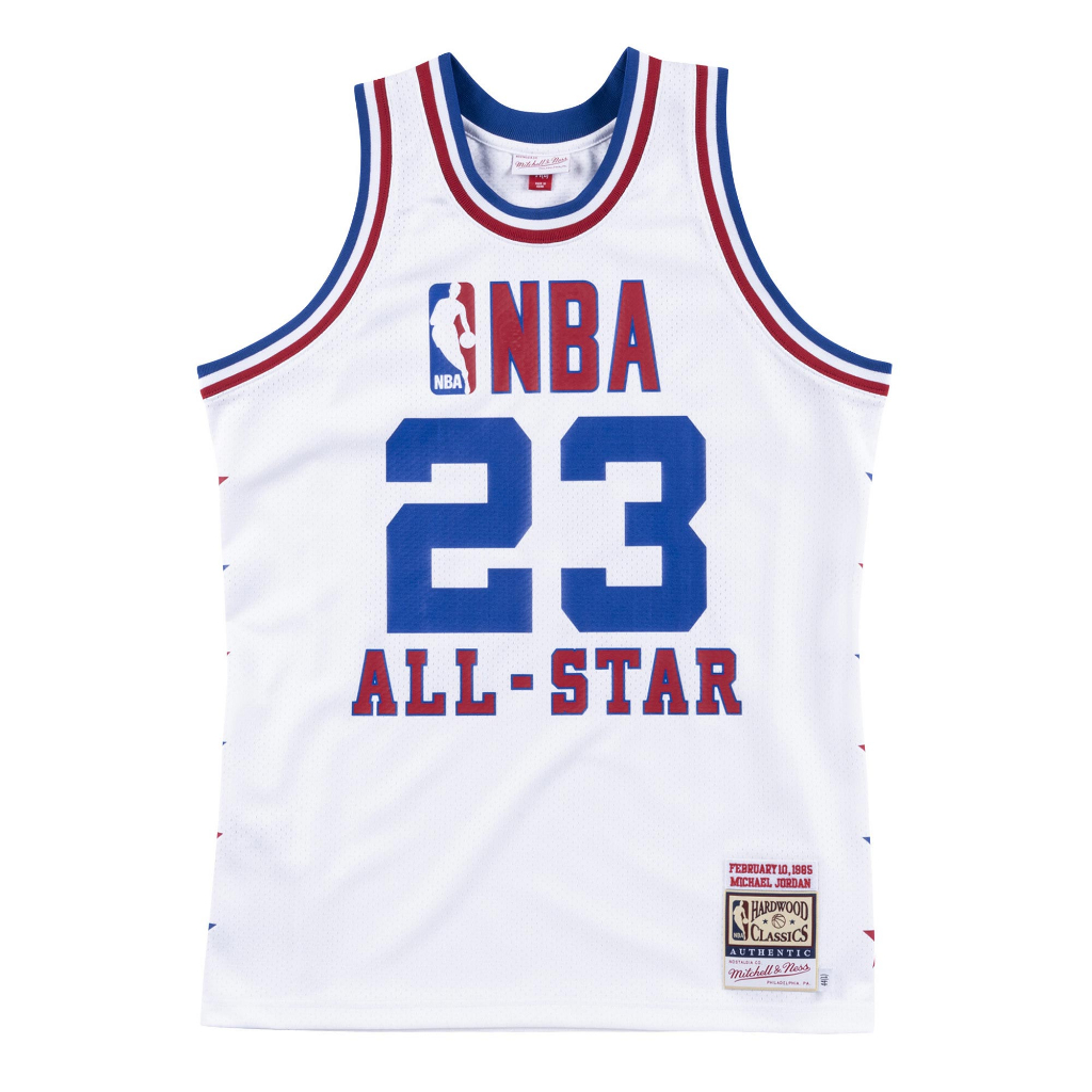 NBA 球員版球衣 Michael Jordan 1985 All Star East 白