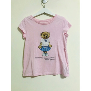 Polo Ralph Lauren粉紅色熊熊短袖T恤 6