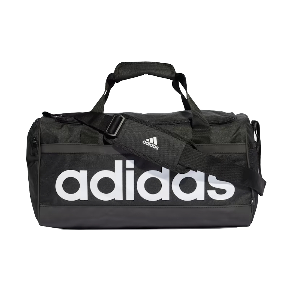 adidas 健身袋 S 愛迪達 運動袋 旅行袋 訓練袋 手提袋 健身包 運動包 訓練包 旅行包 側背包 黑HT4742