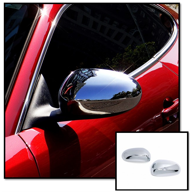 圓夢工廠 Jaguar XK XKR X150 2006~2009 積架 捷豹 鍍鉻銀 後視鏡蓋 後照鏡蓋 照後鏡蓋貼