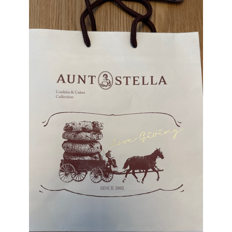 anut stella 詩特莉 餅乾 紙袋 提袋 手提袋 包裝袋