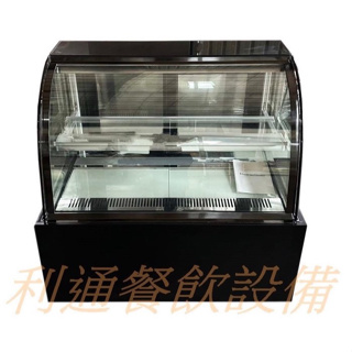 《利通餐飲設備》 3尺 弧形玻璃蛋糕櫃 桌上型蛋糕櫃 三尺直角蛋糕櫃/西點櫃 冷藏展示冰箱 冷藏櫃