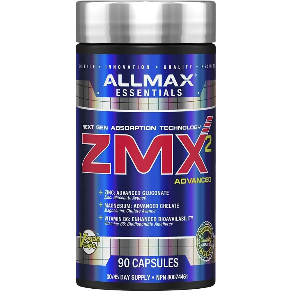 (現貨) ALLMAX ZMA2 ZMA Zinc Magnesium Aspartate 鋅鎂力 鋅 鎂 天門冬氨酸
