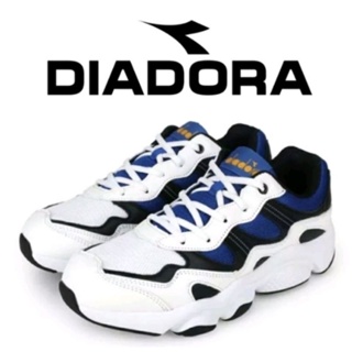 DIADORA 男 輕量透氣 厚底增高 運動鞋 寬楦 老爹鞋 慢跑鞋 DA 3185 白黑藍黃