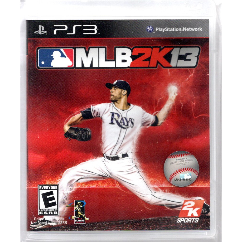 {瓜瓜皮}PS3 二手品 原版片 英文版 美國職棒大聯盟2K13 MLB2K13(遊戲都能回收)