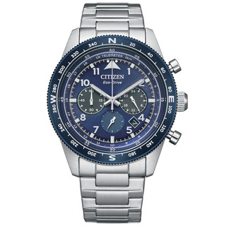 【聊聊甜甜價】CITIZEN星辰 Chronograph系列 光動能 時尚計時腕錶 CA4554-84L