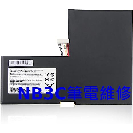 【NB3C大台中筆電維修】 MSI MS-16H8 WS60 6QH MS-16H2 電池 筆電電池 BTY-M6F