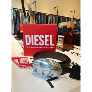 DIESEL 23SS DR系列 B-1DR-POD T8090 牛皮 鐵環 復古 皮帶