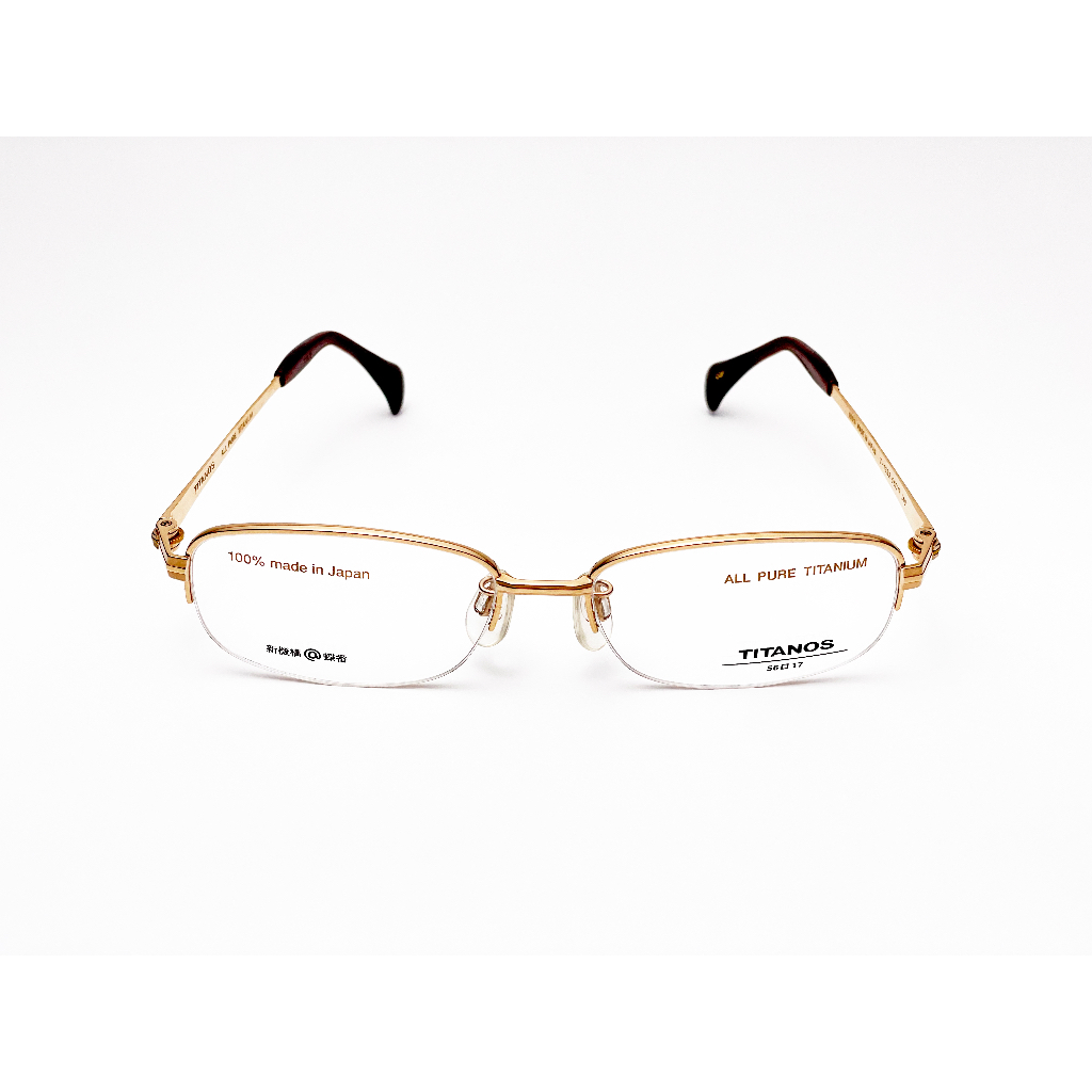【全新特價】TITANOS 帝王鈦 日本製光學眼鏡鏡框 T1332 高級100%帝王純鈦 Titanium