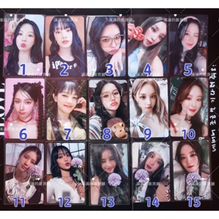 Gidle 迷你6輯 I FEEL 3月更新 通路特典卡wm kms (G)I-DLE小卡