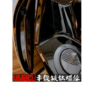 晶大能源科技★附發票 MMBCU 158 曼巴 車殼 鍍鈦螺絲 彩鈦螺絲 燒鈦螺絲 不鏽鋼材質 賣場另有多部位直上型螺絲
