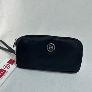 BESIDE-U 專櫃 手機包 手拿包 零錢包 尼龍材質 W1004-1C3 黑色/三角 $550