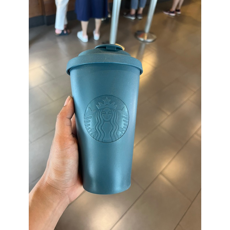 星巴克 Starbucks 女神 經典 靛藍Togo杯 Navy星植感隨行杯 環保 ♻️