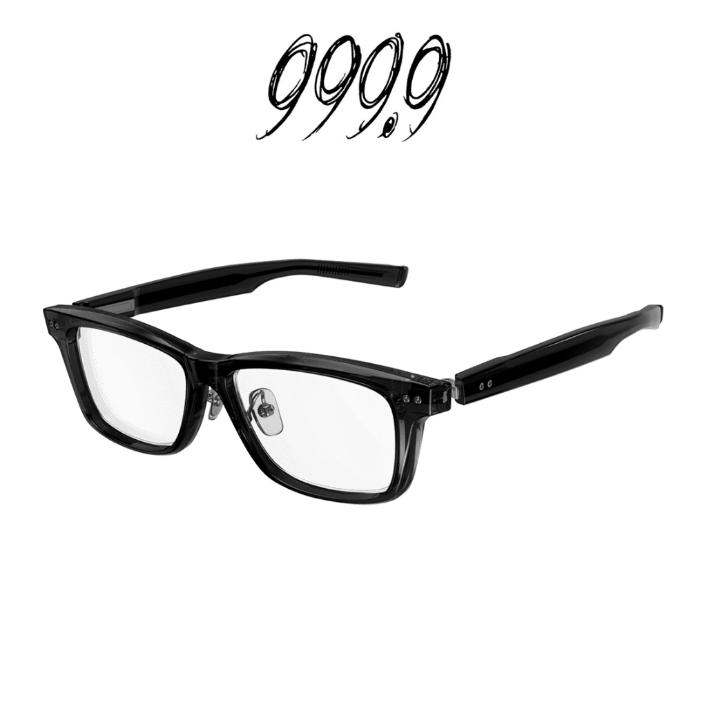 日本 999.9 Four Nines 眼鏡 NPI-01 99 (黑) 鏡框【原作眼鏡】