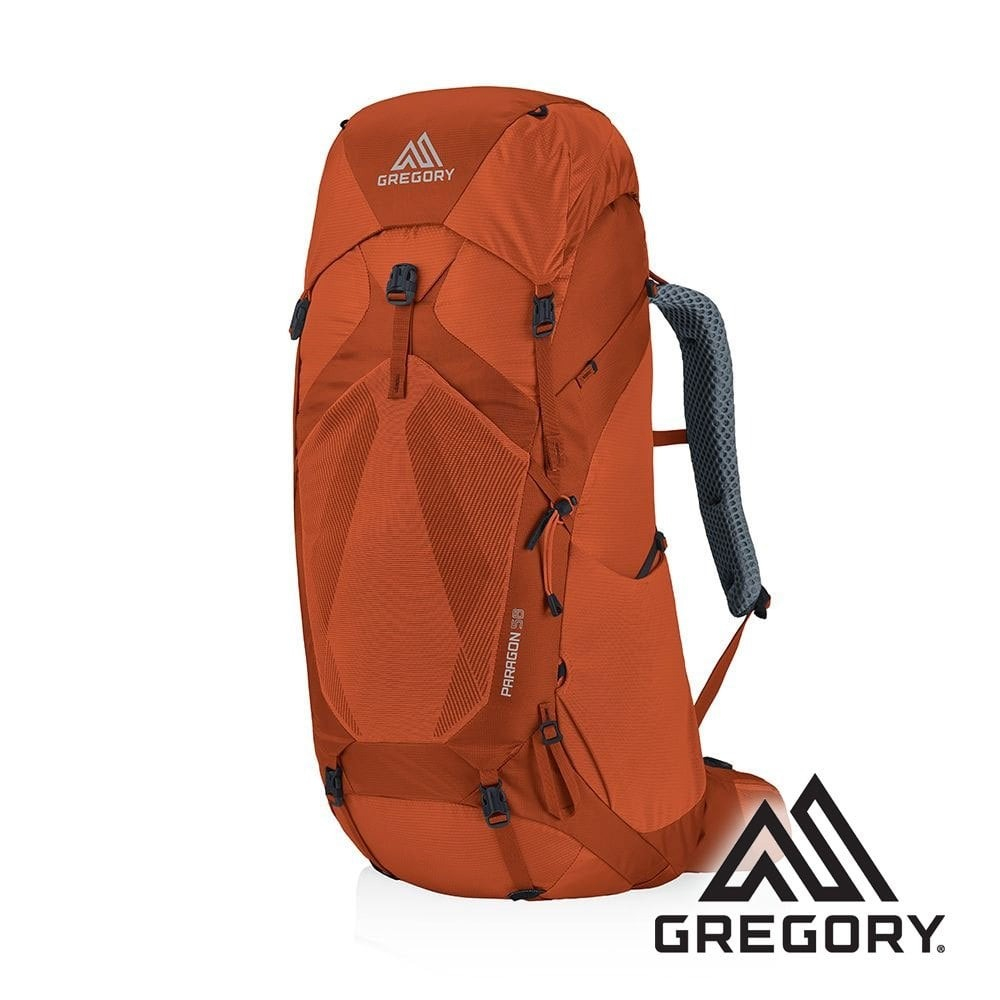 【美國 GREGORY】PARAGON 58登山背包 58L-M/L『6397亞鐵橘』G126845