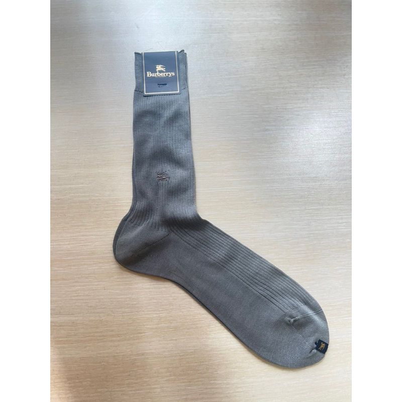 全新 日本製 Burberry 長襪 西裝襪 紳士襪 上班族