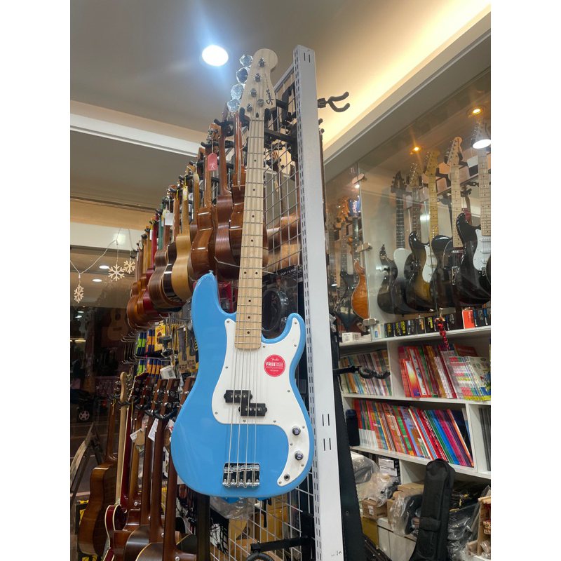 三一樂器 Squier Sonic P BASS MN WPG CAB 四弦貝斯 天藍色 2023新上市 現貨一把