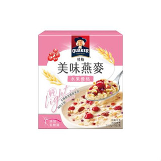 【桂格】美味大燕麥片-水果優格51.2G*5包x3入組
