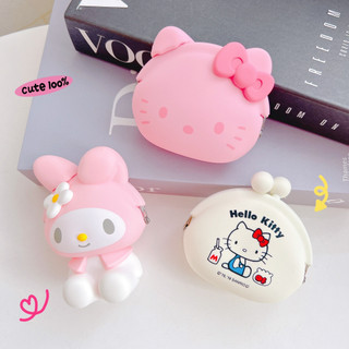 ✈正版日貨✈矽膠零錢包 珠釦 p+g design 防水 Hello Kitty 矽膠扣扣零錢包 珠扣零錢包