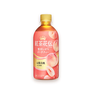 紅茶花傳 桃子蜂蜜風味紅茶 440ml(原售價69)【Donki日本唐吉訶德】蜂蜜 水蜜桃 白桃 口味 紅茶花伝