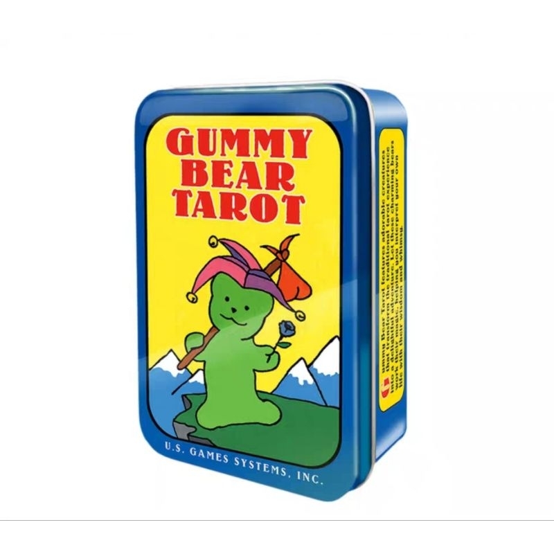 【預購】正版小熊塔羅牌小熊軟糖塔羅鐵盒版Gummy Bear Tarot