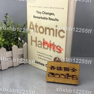 新品特惠＃原子習慣 建立好習慣英文原版 Atomic Habits＃xbxbb12255ff