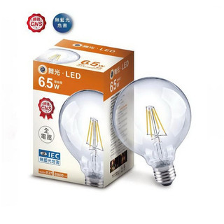 安心買~ 舞光 G95 小珍珠 藍寶石基板LED 6.5W全電壓造型燈泡(10顆入)燈管/超亮800LM