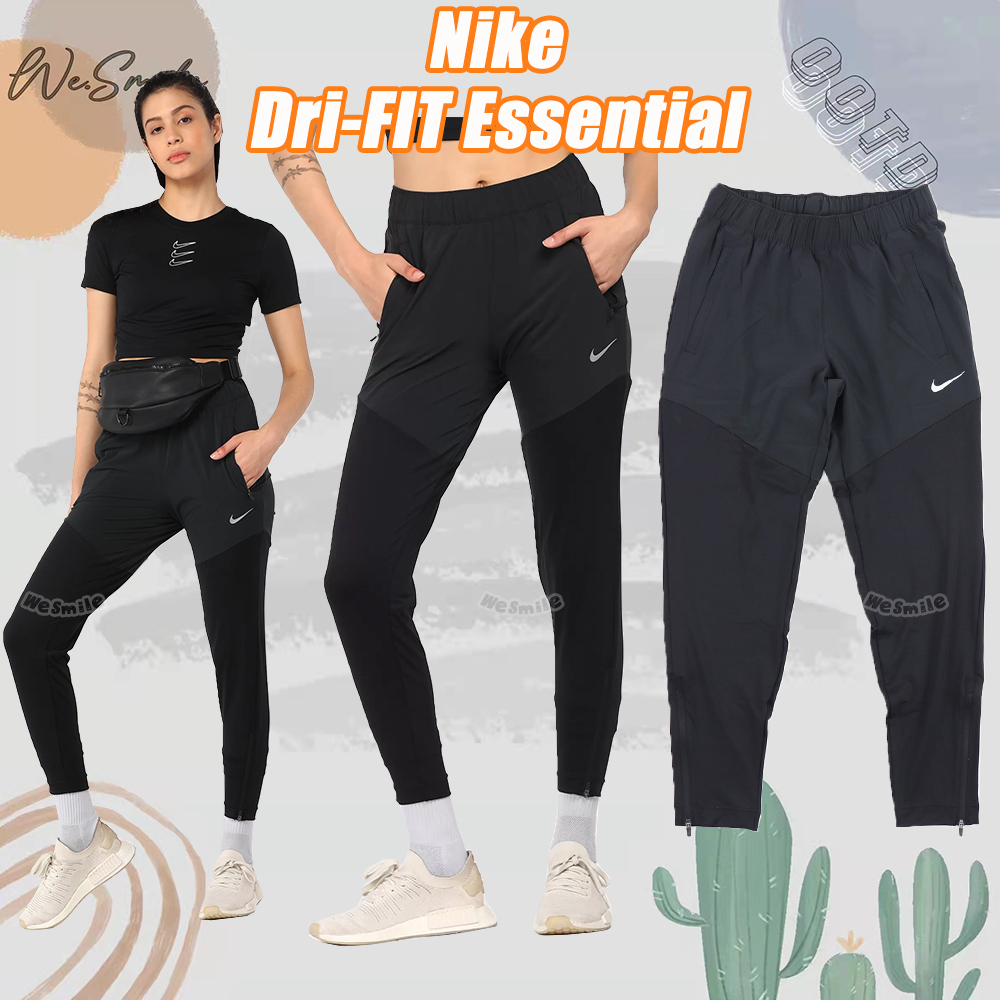 Nike AS W DF ESSENTIAL PANT 女款黑色訓練運動慢跑長褲DH6980-010, NIKE