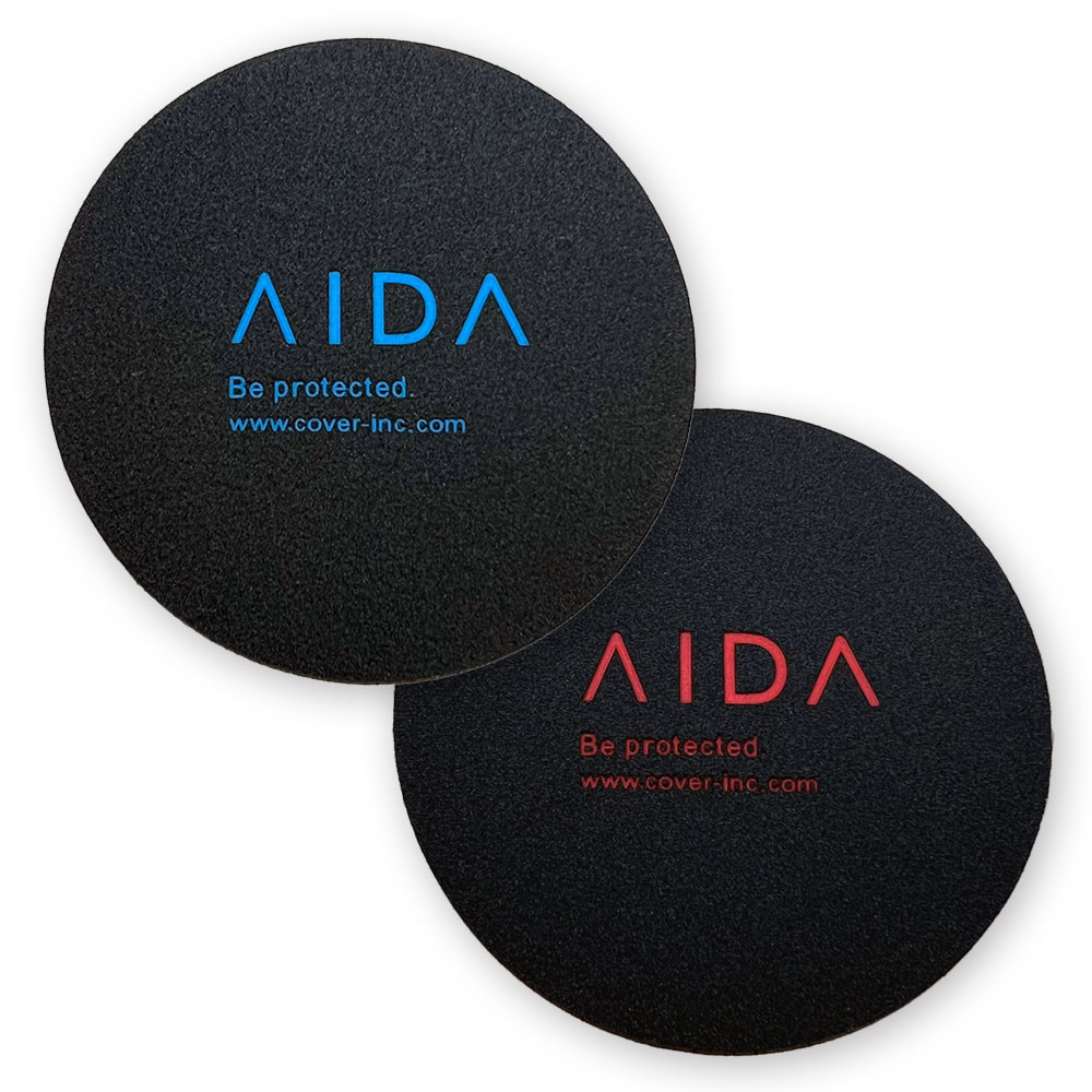 【AIDA】 品牌矽膠防水杯墊