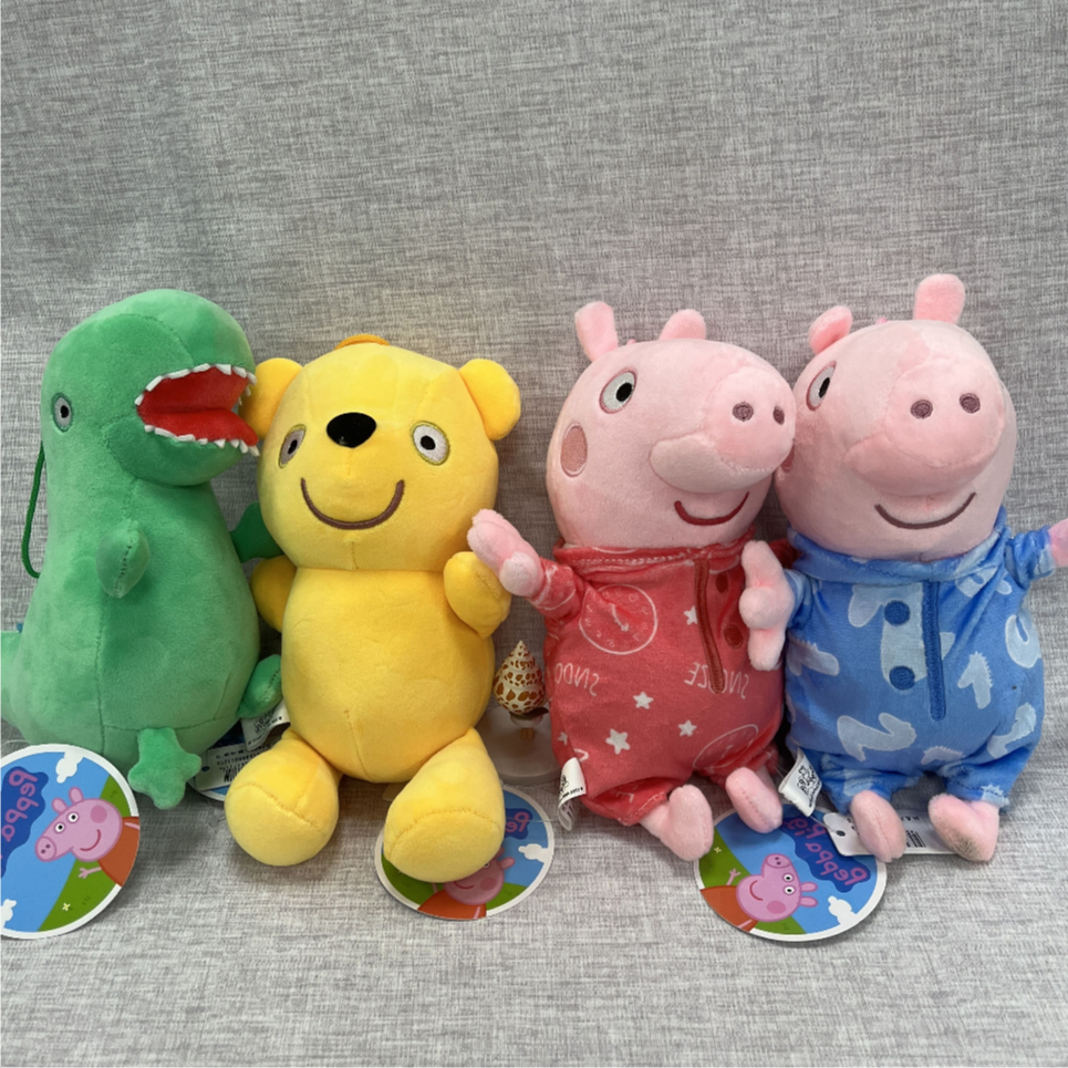 粉紅豬小妹娃娃🐷 睡衣系列 6吋 佩佩豬 Peppa Pig 喬治豬 佩琪 喬治 小熊 恐龍 可愛娃娃