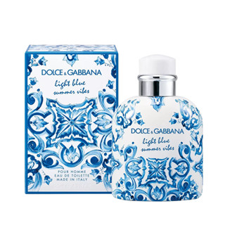 ☆MOMO小屋☆ Dolce&Gabbana D&G 淺藍 心動印記 男性淡香水 125ml