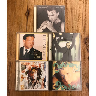 西洋男歌手Gary Barlow、Sting、Luis Miguel、Jeremy Jordan、Bob Marley