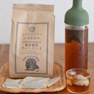 🎉好食誌- 嚴選 最新賞味期 日本 川原製粉所 東京麥茶 200g 無咖啡因茶包 茶包 沖泡飲 麥茶 冷泡 焙燒