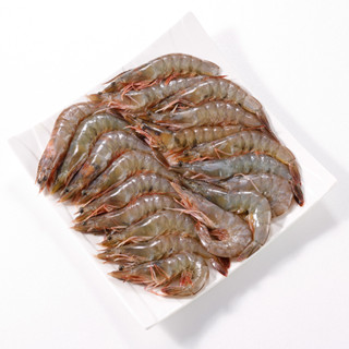 華得水產 天然巨無霸生白蝦(800g土10%/盒/約10-15尾)