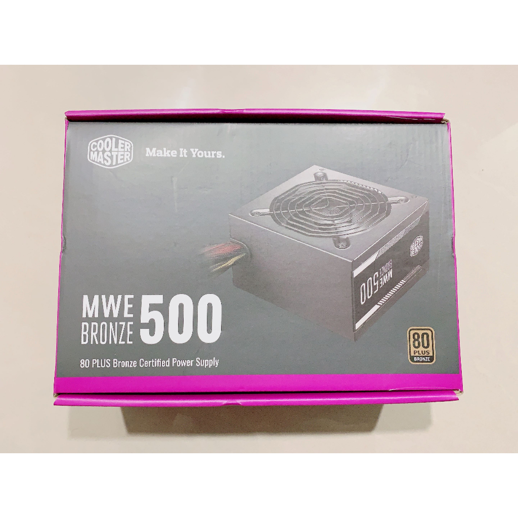 (二手全新) Cooler Master MWE Bronze 500 銅牌電源供應器