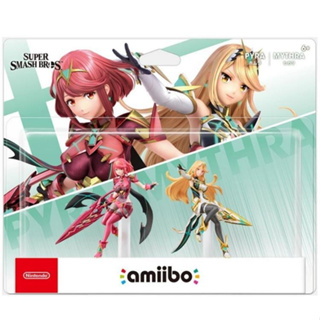 任天堂 nintendo amiibo 異度神劍 2 PYRA & MYTHRA 焰 & 光 公仔 現貨