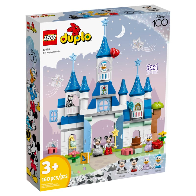 【台南樂高 益童趣】LEGO 10998 迪士尼三合一魔法城堡 得寶系列 duplo 嬰幼兒積木 生日禮物 送禮