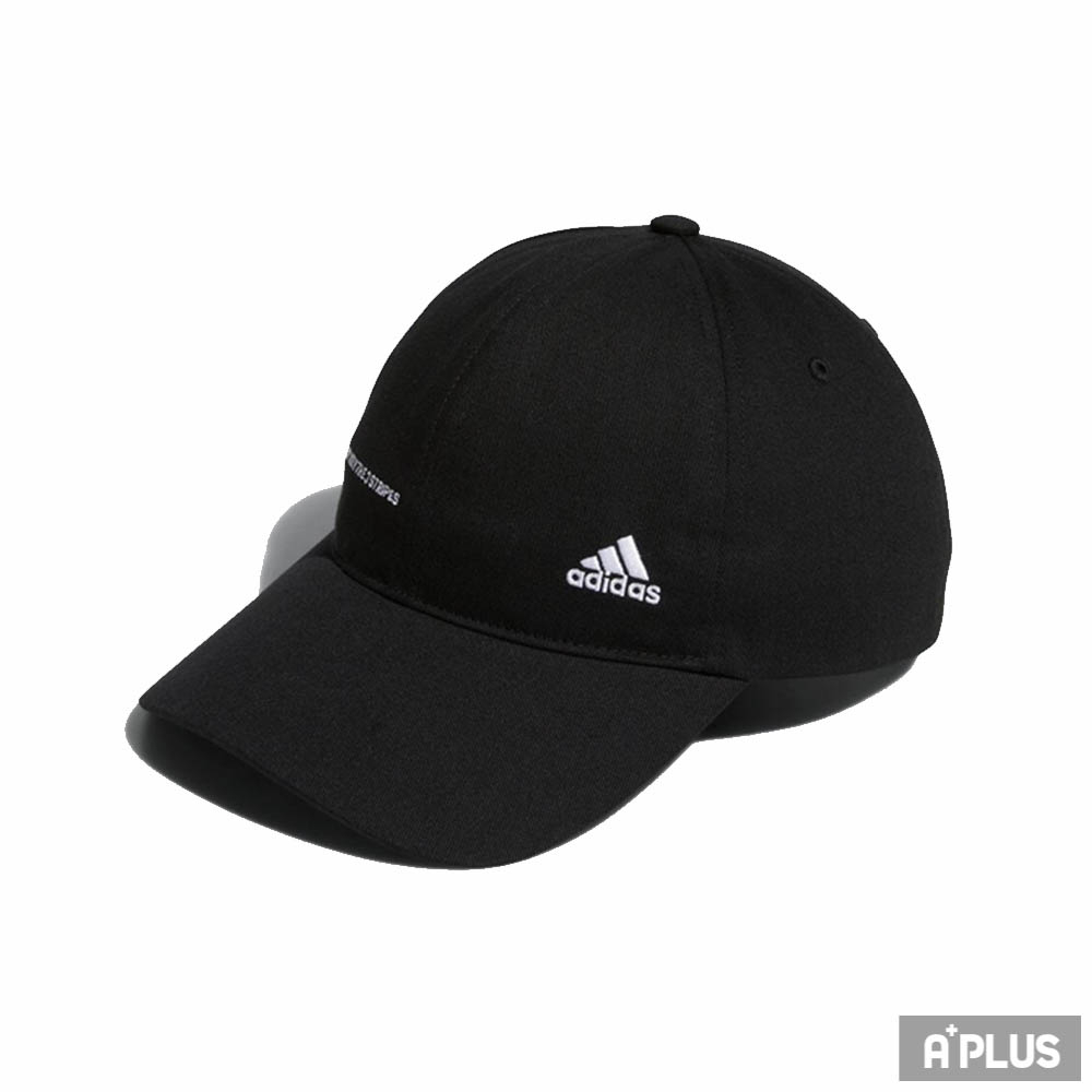 ADIDAS 帽子 運動帽 WORDING CAP 黑色 -IB0314