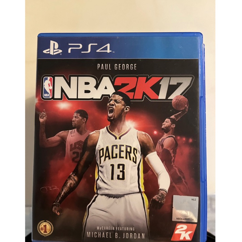 PS4經典遊戲片 NBA 2K17中文版（二手）