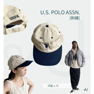 AU.28_日本直送_ U.S. POLO Assun拼色刺繡棒球帽 帽子