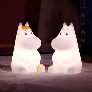 【VIPO】嚕嚕米/科妮/阿美/阿金造型小夜燈13cm-共8款《屋外生活》矽膠款 塑膠款擺飾燈飾 卡通