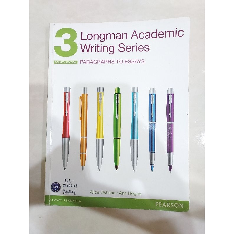 Longman Academic Writing Series 4版🔸️醫學檢驗暨生物技術學系用書🔸️