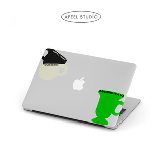 APIOU 午後故事 MacBook 透明全包防刮保護殼 Air Pro 13/14/15/16 M4 M3 neo