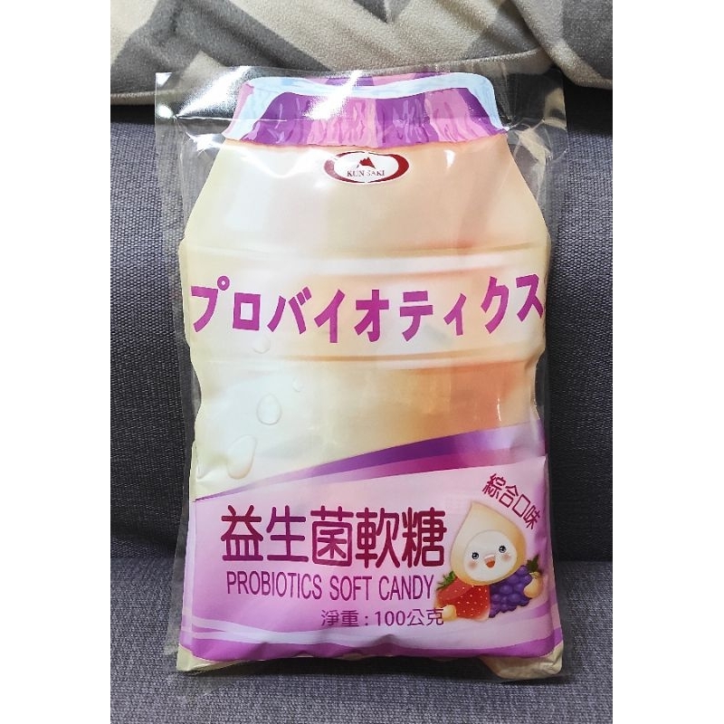 台灣 昆崎 益生菌軟糖(綜合) 兒童軟糖 100g