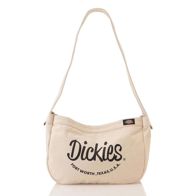 【DICKIES】18469200-02 日本限定 NEWSPAPER SHOULDER BAG 側背包 肩背包 黑字