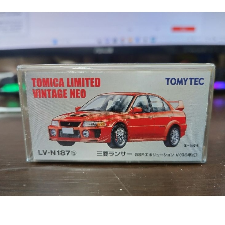 Tomica Tomytec TLV LV-N187b Mitsubishi Lancer Evolution V